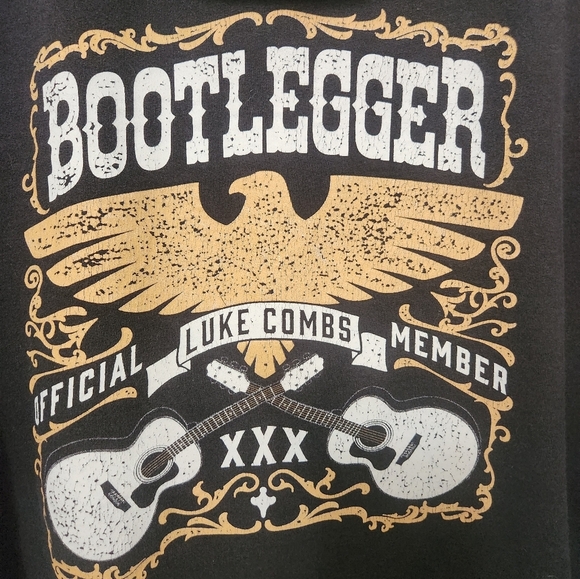 Independent Trading Compay Luke Combs Bootlegger Black Hoodie Size M - Picture 8 of 8